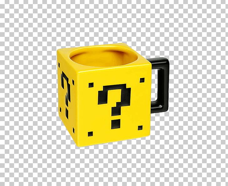 Super Mario Bros. Mug Pac-Man Coffee Cup PNG, Clipart, Angle, Beer Stein, Block Check Character, Ceramic, Coffee Cup Free PNG Download