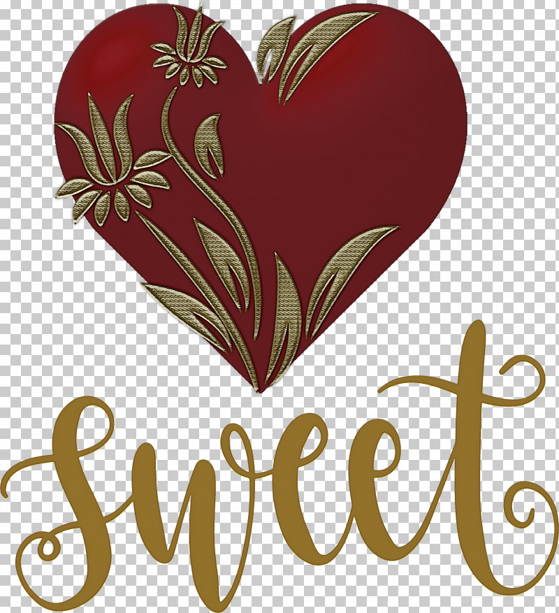 Be Sweet Valentines Day Heart PNG, Clipart, Be Sweet, Flower, Heart, M095, Maroon Free PNG Download