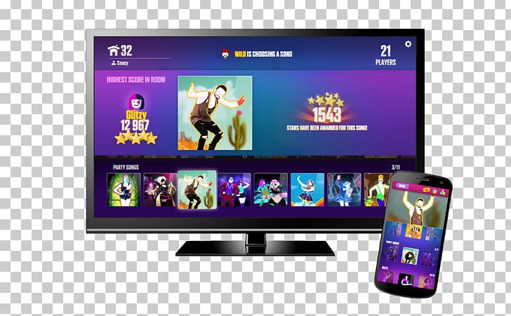 Just Dance Now Television Android PNG, Clipart, Computer, Computer Monitor, Dance, Display Advertising, Display Device Free PNG Download