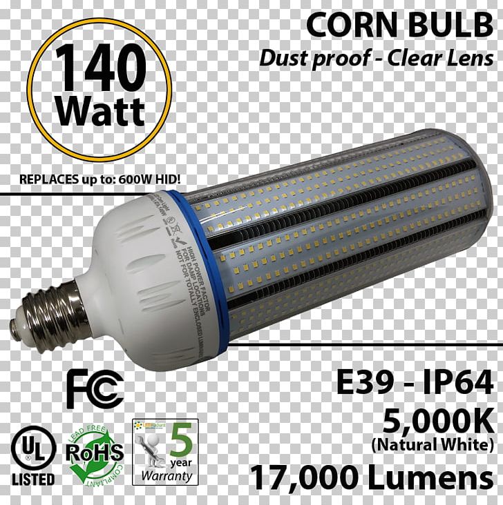 Light-emitting Diode Product Design Incandescent Light Bulb High-intensity Discharge Lamp PNG, Clipart, Corn, Cylinder, Diode, Hardware, Hardware Accessory Free PNG Download