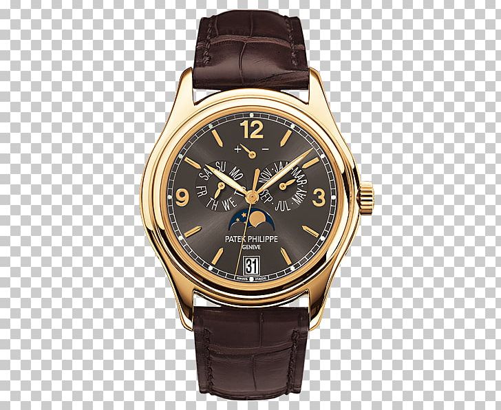 Patek Philippe Calibre 89 Patek Philippe & Co. Annual Calendar Complication Watch PNG, Clipart, Accessories, Amp, Automatic Watch, Brand, Brown Free PNG Download