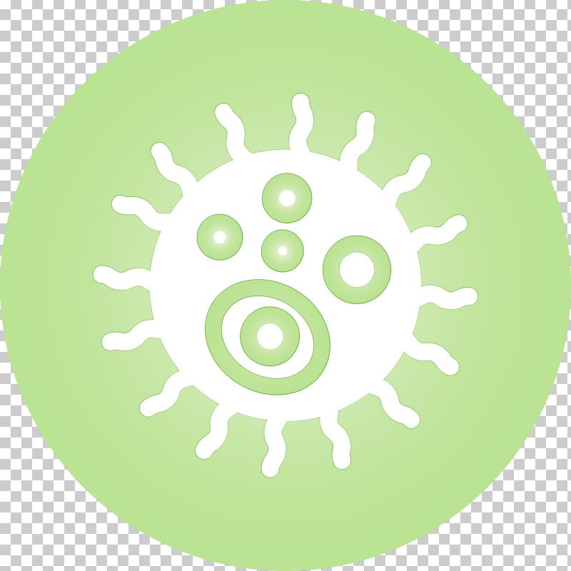 Green Circle Plate Tableware Dishware PNG, Clipart, Bacteria, Circle, Dishware, Germs, Green Free PNG Download