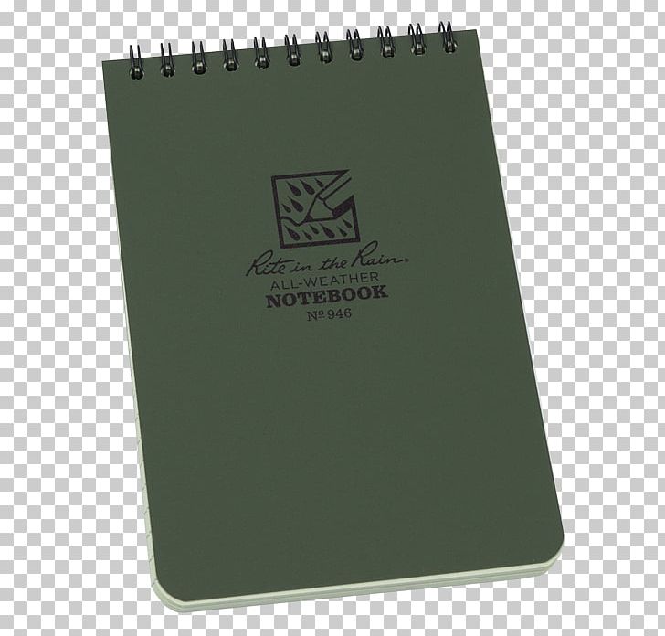 Brand Notebook PNG, Clipart, Brand, Green, Notebook, Rite In The Rain Free PNG Download