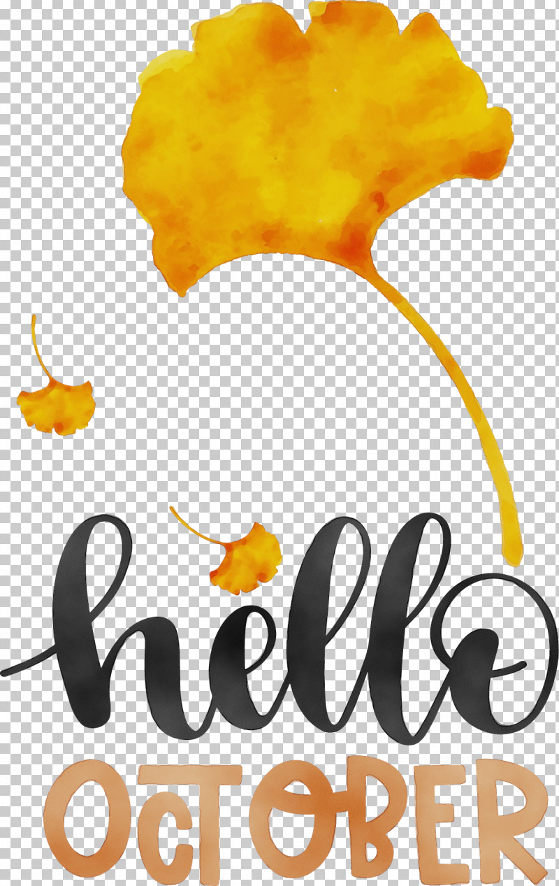 Logo Yellow Flower Meter PNG, Clipart, Autumn, Flower, Hello October, Logo, Meter Free PNG Download