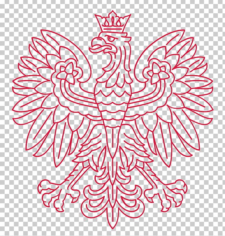 Coat Of Arms Of Poland National Emblem Flag Of Poland PNG, Clipart, Area, Art, Beak, Bird, Black And White Free PNG Download