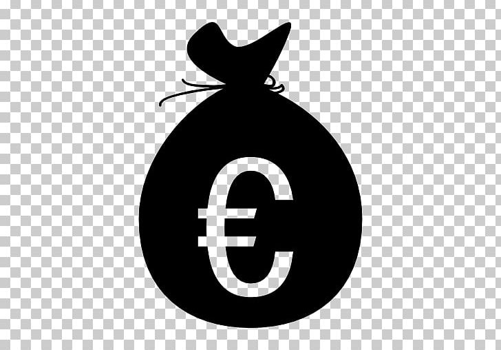 Money Bag Euro Computer Icons Finance PNG, Clipart, Bag, Black And White, Brand, Coin, Computer Icons Free PNG Download