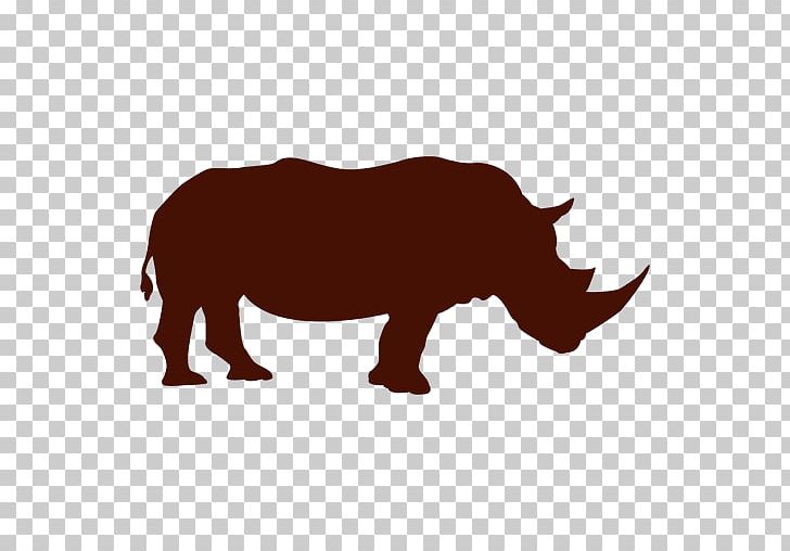 Black Rhinoceros Silhouette PNG, Clipart, Black Rhinoceros, Carnivoran, Cds, Dog Like Mammal, Fauna Free PNG Download