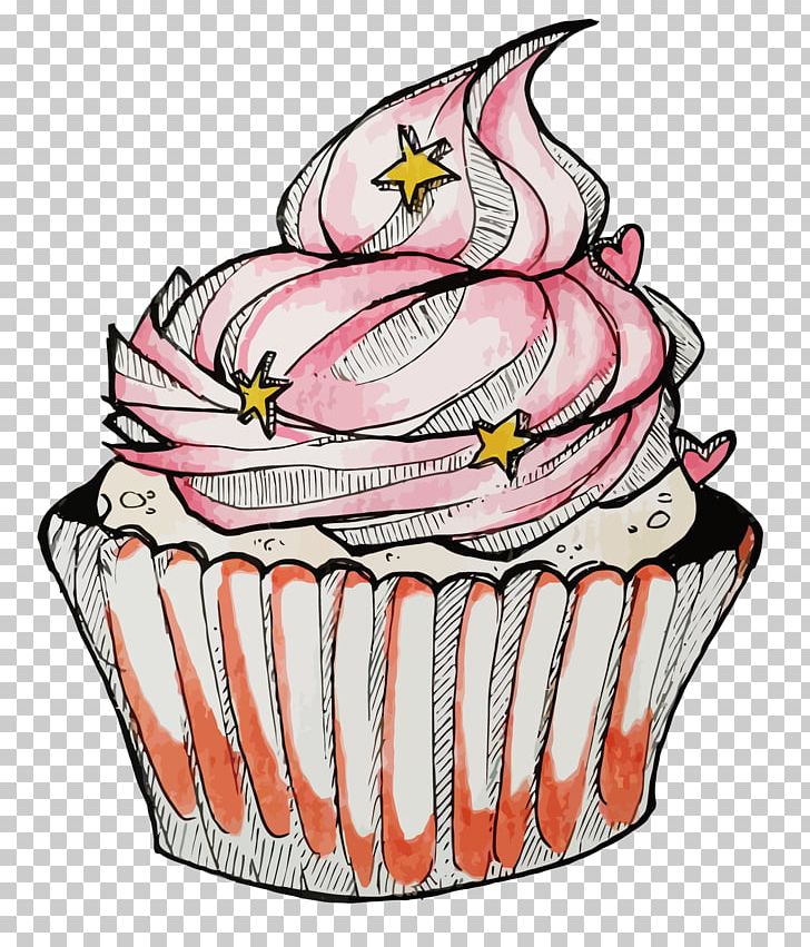 Cupcake Illustration PNG, Clipart, Artworks, Birthday Cake, Cake, Cakes, Cake Vector Free PNG Download