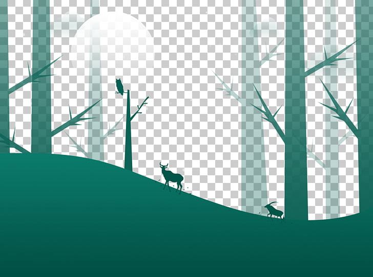Graphic Design Forest Flat Design PNG, Clipart, Angle, Background Green, Brand, Computer Wallpaper, Designer Free PNG Download