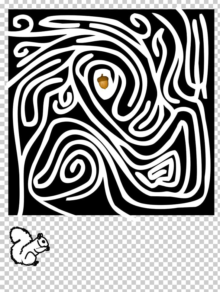 Labyrinth Maze Book Drawing PNG, Clipart, Area, Art, Black, Black And White, Book Free PNG Download