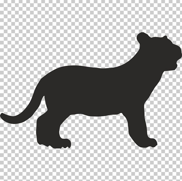 Silhouette Leopard Tiger PNG, Clipart, Animals, Big Cat, Big Cats, Black, Black And White Free PNG Download
