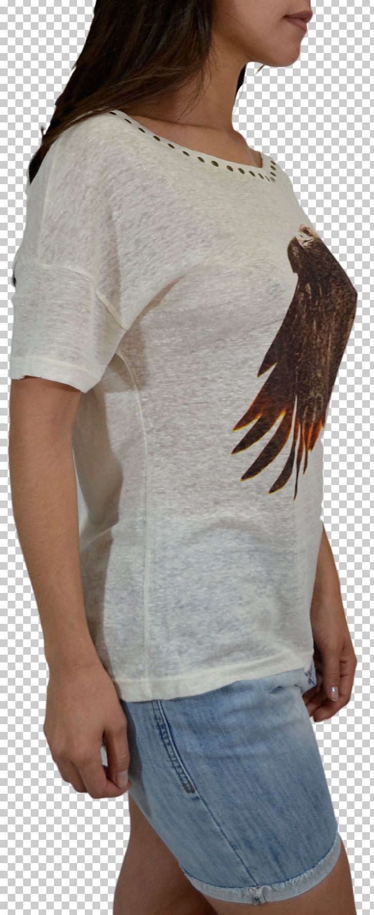 Blouse Sleeve T-shirt Shoulder Flax PNG, Clipart, Beach, Beige, Blouse, Clothing, Eagle Free PNG Download
