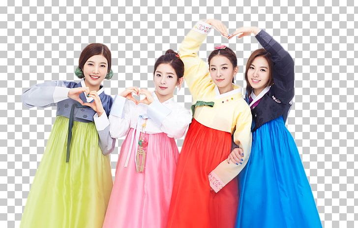 Hanbok Red Velvet Korean Idol K-pop PNG, Clipart, Bap, Chuseok, Clothing, Costume, Dress Free PNG Download