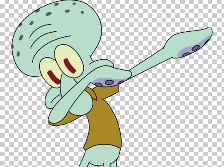 Squidward Tentacles Dab Patrick Star Meme T-shirt PNG, Clipart, Animal Figure, Art, Bass Boost, Beak, Bird Free PNG Download