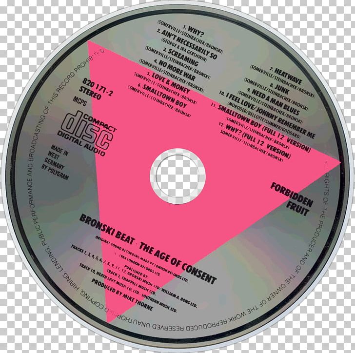 Bronski Beat Compact Disc The Age Of Consent Hit That Perfect Beat PNG, Clipart, Age Of Consent, Album, Album Cover, Beat Advertising, Compact Disc Free PNG Download