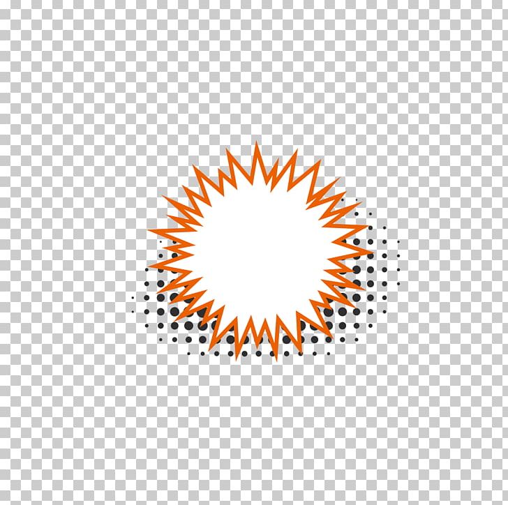 Orange Explosion Line PNG, Clipart, Black Dots, Blast, Border Texture, Circle, Design Free PNG Download