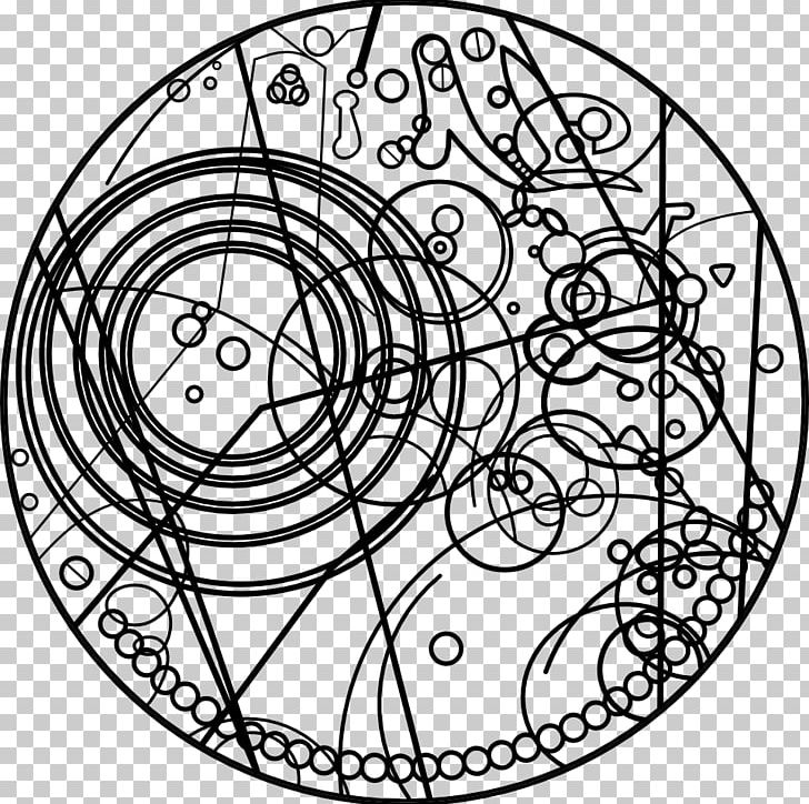 Rassilon Doctor Time Lord Gallifrey TARDIS PNG, Clipart, Area, Art, Bicycle Wheel, Black And White, Circle Free PNG Download