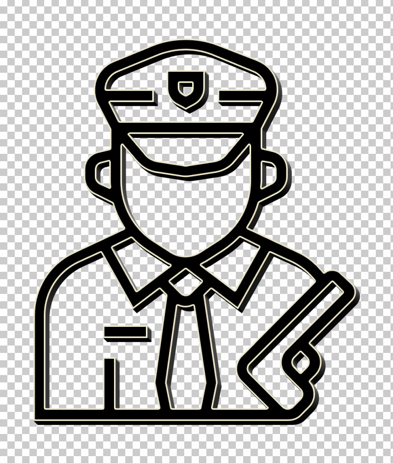 Guardian Icon Jobs And Occupations Icon Policeman Icon PNG, Clipart, Cartoon, Coloring Book, Finger, Gesture, Jobs And Occupations Icon Free PNG Download