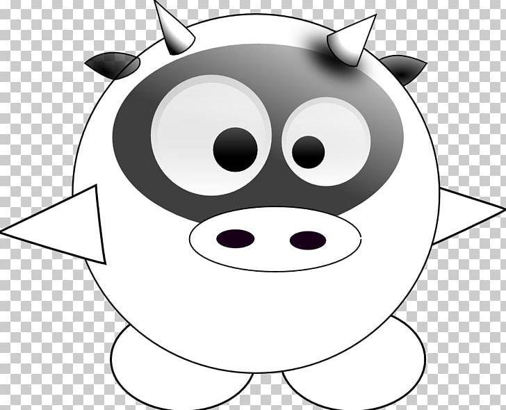 Black And White Line Art PNG, Clipart, Artwork, Baby Cow, Black And White, Cartoon, Face Free PNG Download