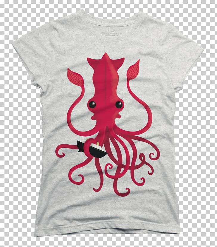 T-shirt Hoodie Design By Humans Octopus PNG, Clipart, Active Shirt, Artist, Cephalopod, Clothing, Design By Humans Free PNG Download