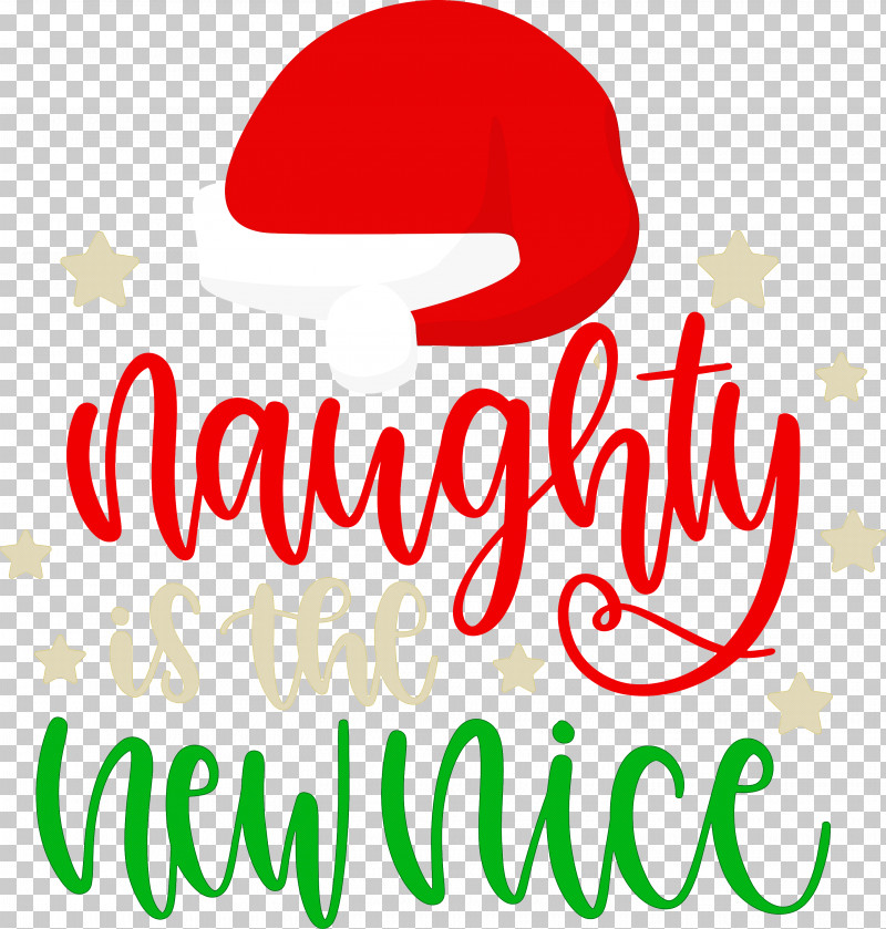 Naughty Is The New Nice Naughty Christmas PNG, Clipart, Christmas, Flower, Geometry, Line, Logo Free PNG Download