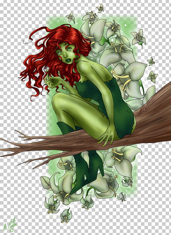 Poison Ivy The Poisonous Flower Art PNG, Clipart, Art, Cg Artwork, Comics, Drawing, English Free PNG Download