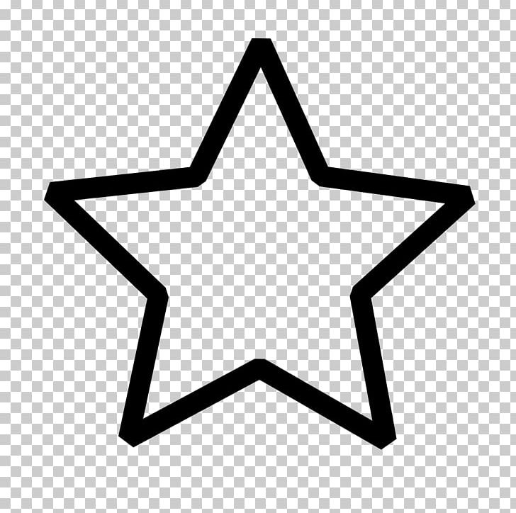 Computer Icons Star Symbol PNG, Clipart, Angle, Area, Black And White, Computer Icons, Fivepointed Star Free PNG Download