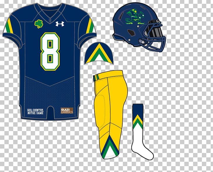 Jersey Notre Dame Fighting Irish Football Uniform NCAA Division I Football Bowl Subdivision American Football PNG, Clipart, American Football, Blue, Brand, Clothing, Coat Free PNG Download