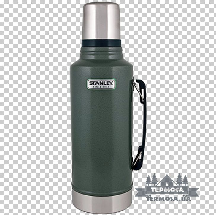 Thermoses Vacuum Insulated Panel Water Bottles Stanley Bottle Thermal Insulation PNG, Clipart, Bottle, Canteen, Classic, Drinkware, Green Free PNG Download