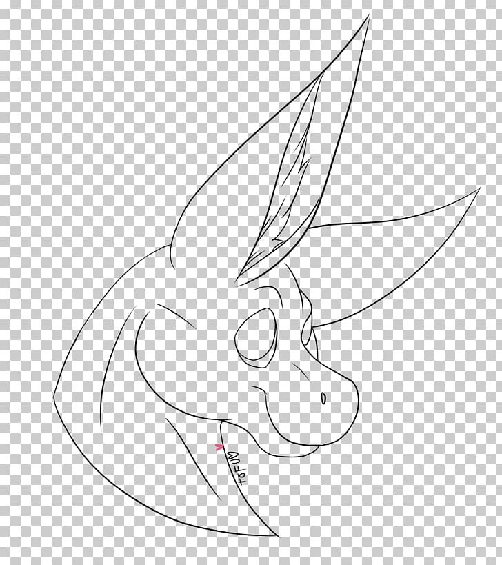 Drawing Line Art Dragon PNG