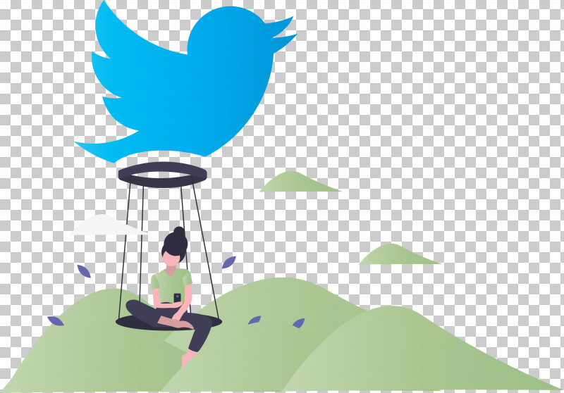 Twitter Girl PNG, Clipart, Bird, Cartoon, Girl, Twitter Free PNG Download