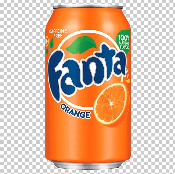 Fizzy Drinks Coca-Cola Fresca Fanta Orange Soft Drink PNG, Clipart, Aluminum Can, Beverage Can, Bottle, Brand, Carbonated Water Free PNG Download