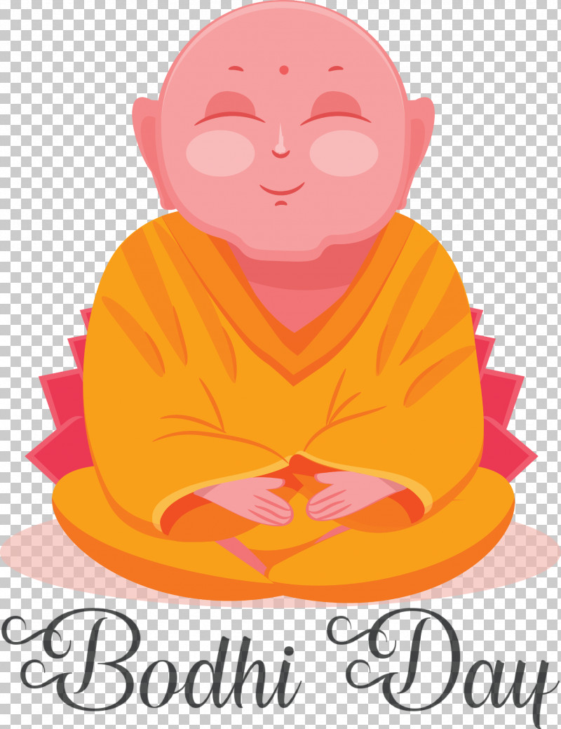 Bodhi Day Bodhi PNG, Clipart, Bodhi, Bodhi Day, Cartoon, Orange Sa, Sculpture Free PNG Download
