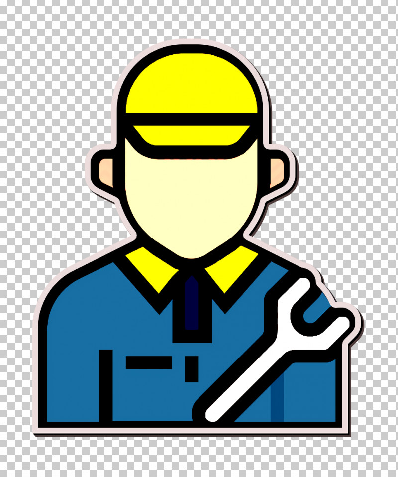 Mechanic Icon Repair Icon Jobs And Occupations Icon PNG, Clipart, Football Fan Accessory, Jobs And Occupations Icon, Mechanic Icon, Repair Icon, Yellow Free PNG Download