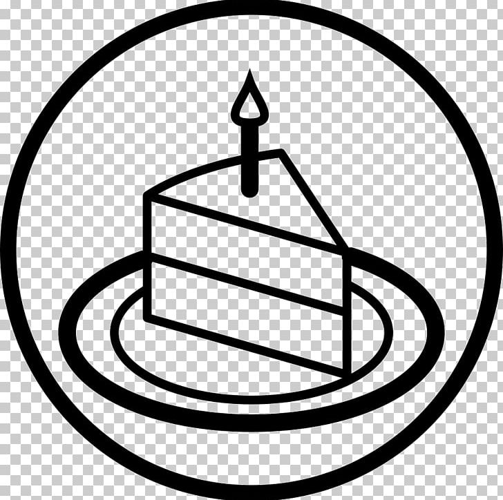 Black And White Computer Icons PNG, Clipart, Area, Birthday, Black And White, Cake, Circle Free PNG Download