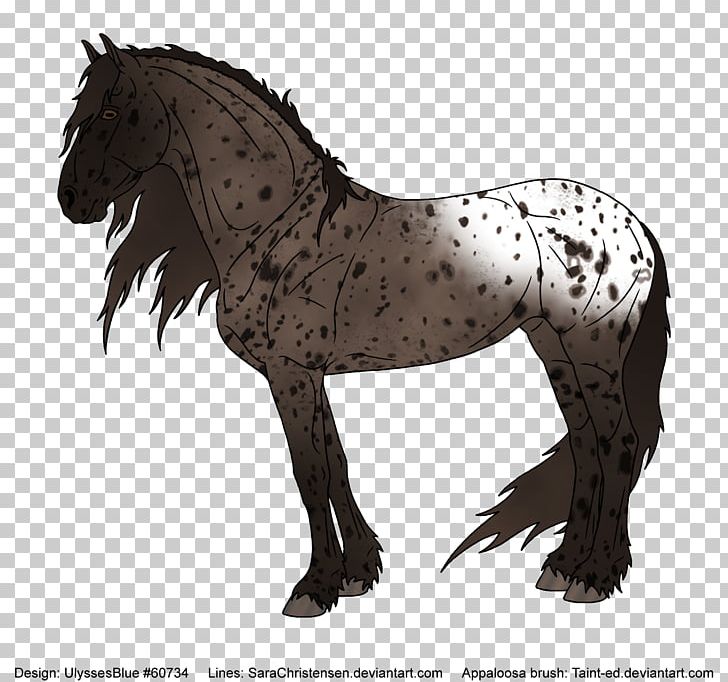 Friesian Horse Mustang Mane Stallion Pony PNG, Clipart, Appaloosa, Art, Black, Black And White, Character Free PNG Download