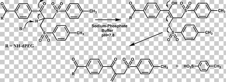 Monoclonal Antibody PEGylation Thiol Biotinylation PNG, Clipart, Angle, Area, Auto Part, Biotinylation, Black And White Free PNG Download