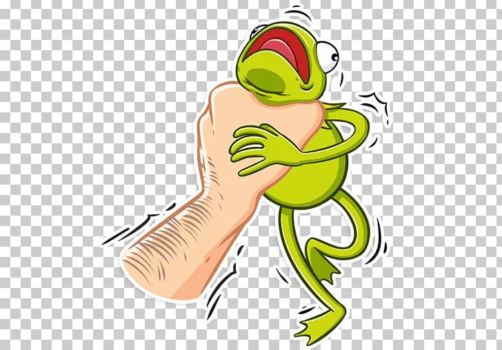 Kermit The Frog Telegram Tree Frog Sticker PNG, Clipart, Amphibian, Animal, Animals, Arm, Art Free PNG Download