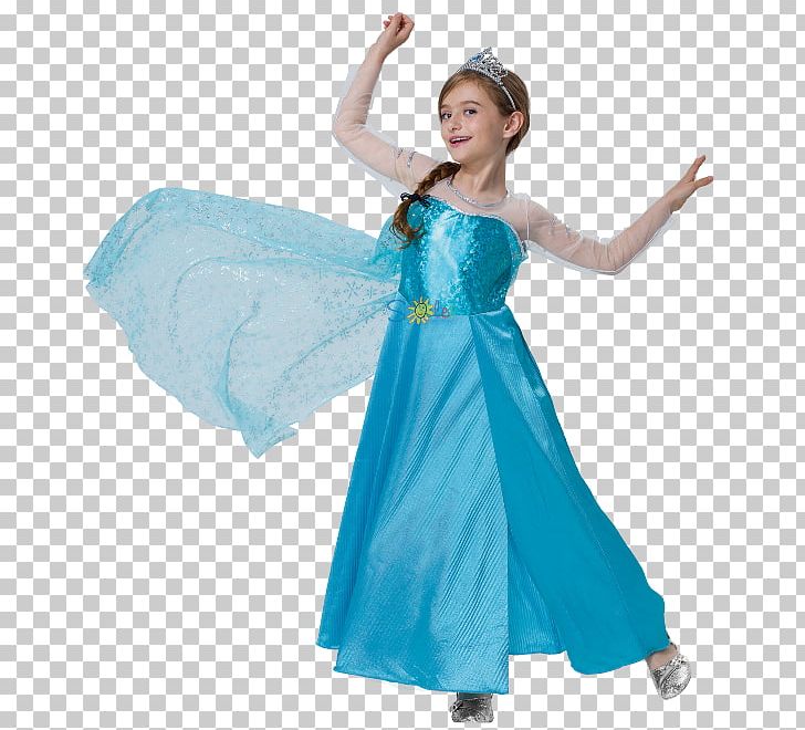 Elsa Costume Child Princess Dress PNG, Clipart, Aqua, Ball, Blue, Carnival, Cartoon Free PNG Download
