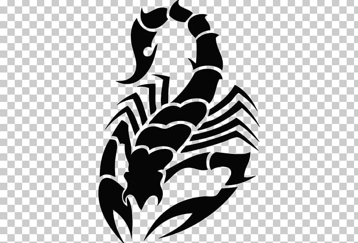 Scorpion Tattoo Artist Flash PNG, Clipart, Art, Black, Black And White, Decal, Drawing Free PNG Download