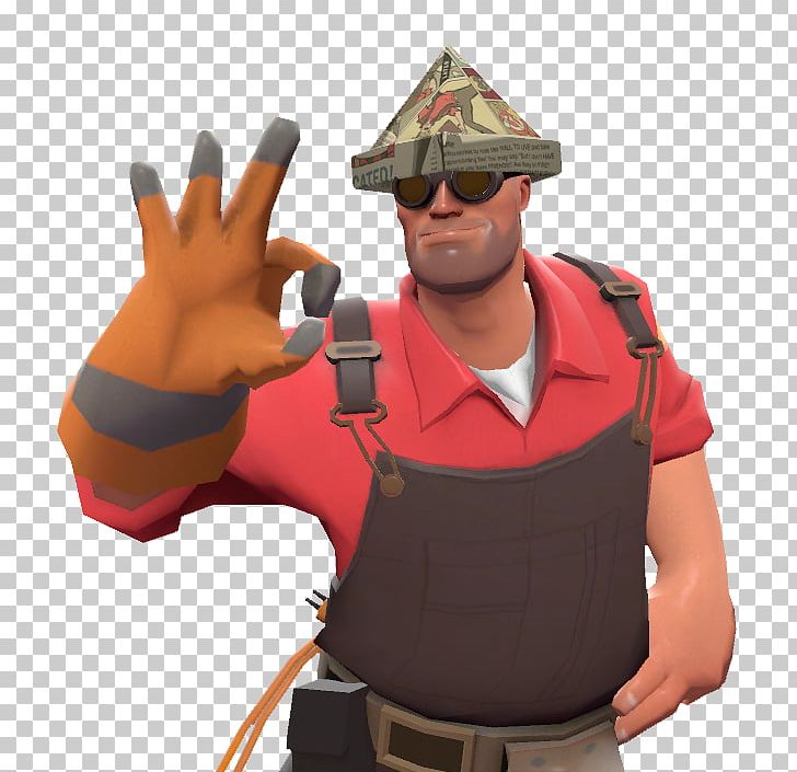 Paper Headgear Hat Team Fortress 2 Cap PNG, Clipart, Arm, Cap, Clothing, Engineer, Finger Free PNG Download