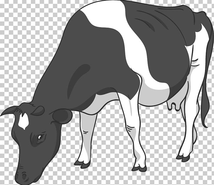 Cattle Drawing Farm PNG, Clipart, Barn, Black And White, Bull, Cattle, Cattle Like Mammal Free PNG Download