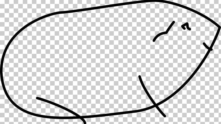 Guinea Pig Drawing Line Art PNG, Clipart, Angle, Animals, Area, Black, Black And White Free PNG Download