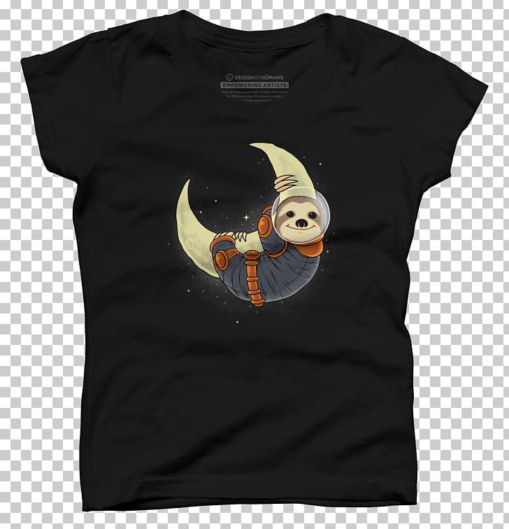 T-shirt Hoodie Sloth Clothing PNG, Clipart, Artist, Astronaut, Black, Brand, Clothing Free PNG Download