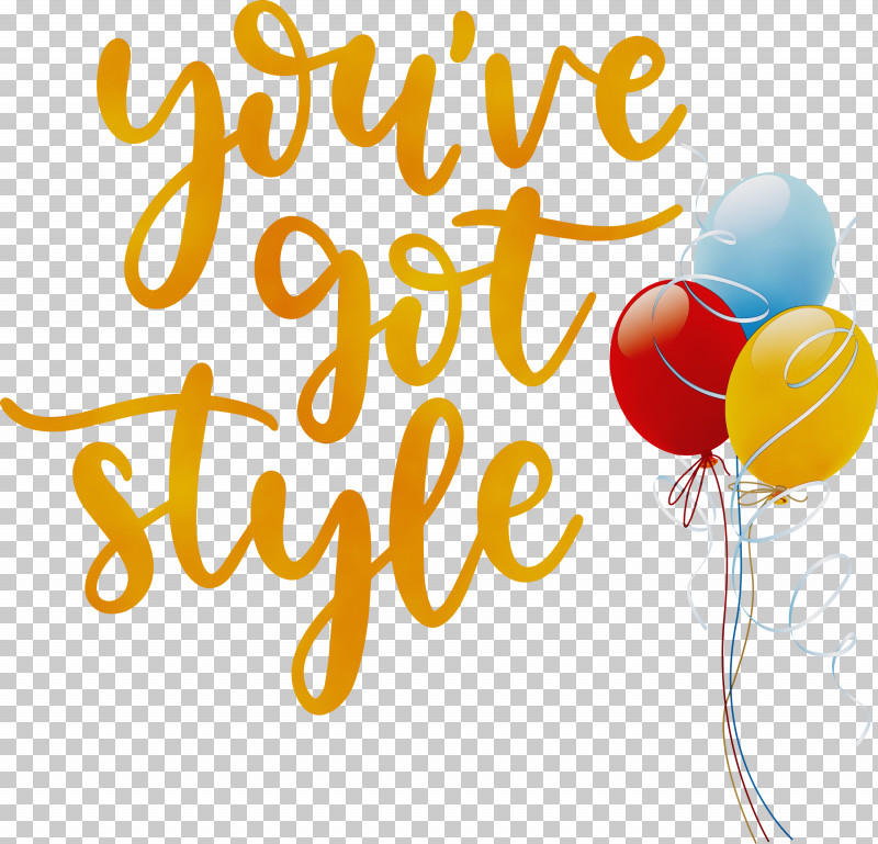 Logo Balloon Yellow Meter Line PNG, Clipart, Balloon, Birthday, Fashion, Happiness, Line Free PNG Download