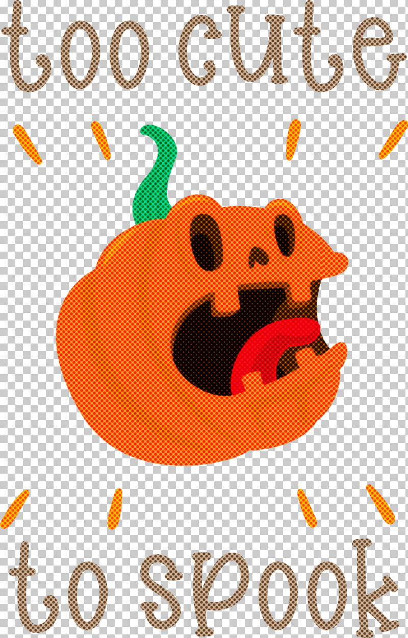Halloween Too Cute To Spook Spook PNG, Clipart, Biology, Geometry, Halloween, Line, Logo Free PNG Download