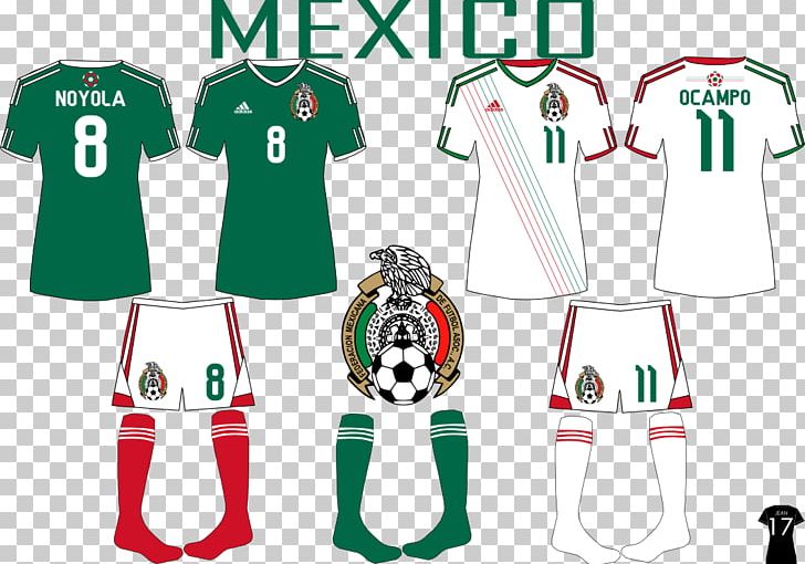 Mexico National Football Team T-shirt Logo Product Design PNG, Clipart, Area, Brand, Clothing, Green, Jersey Free PNG Download