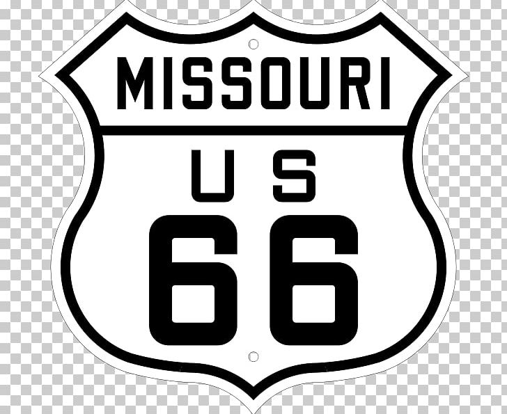 U.S. Route 66 In Missouri Missouri Route 66 Williams U.S. Route 66 In Illinois PNG, Clipart, Black, Black And White, Brand, Highway, Jersey Free PNG Download
