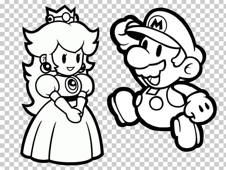 Super Paper Mario Luigi Paper Mario: The Thousand-Year Door PNG, Clipart, Black, Black And White, Bowser, Carnivoran, Cartoon Free PNG Download