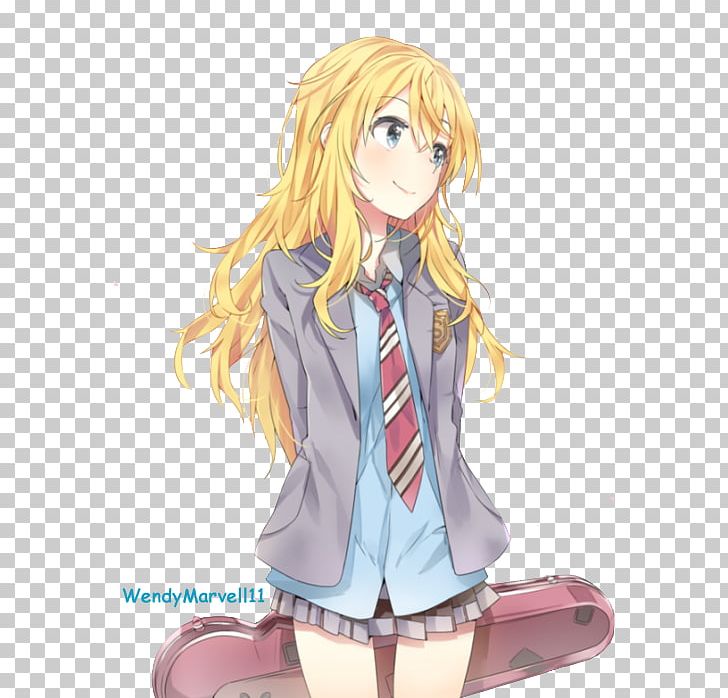 Kaori Kousei Your Lie In April Anime Piano PNG, Clipart, Anime, Brown Hair, Cartoon, Cg Artwork, Character Free PNG Download